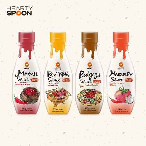 HEARTY SPOON - Authentic Korean SAUCE line-up